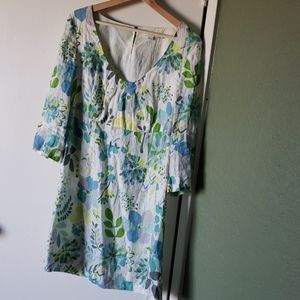 Boden linen floral dress